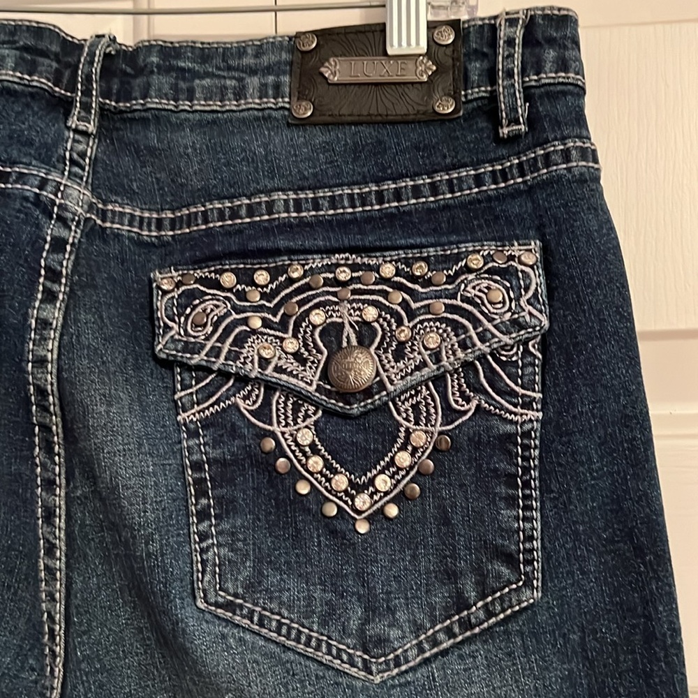 Sparkle pocket jeans